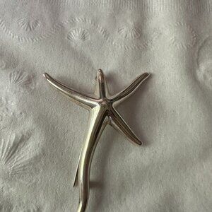 Tiffany & Co. - Elsa Peretti Sterling Silver Starfish Brooch